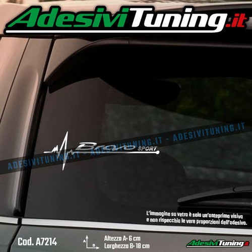 Adesivo bravo fiat sport - fiat,
